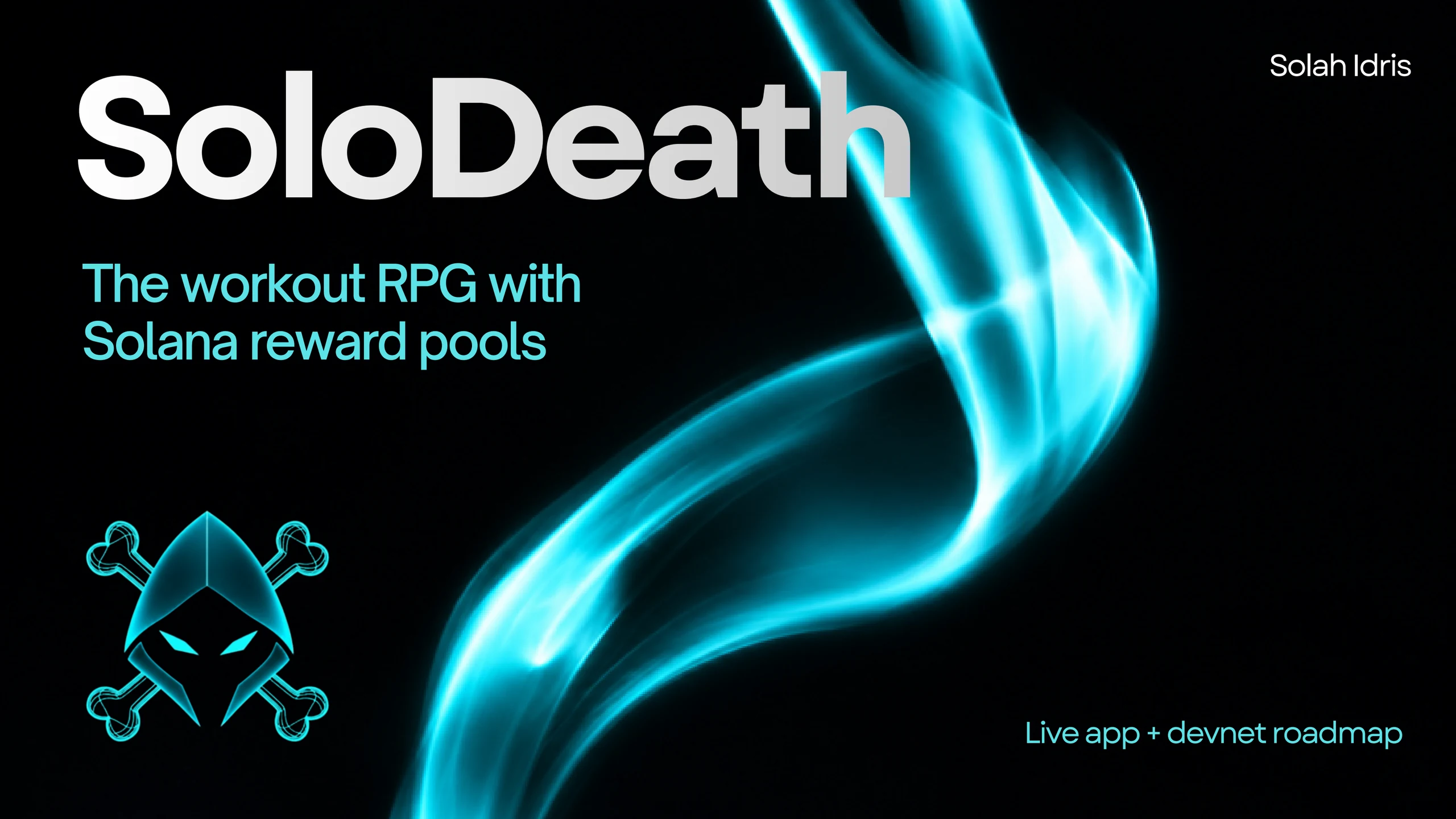 SoloDeath pitch deck slide 1 of 10