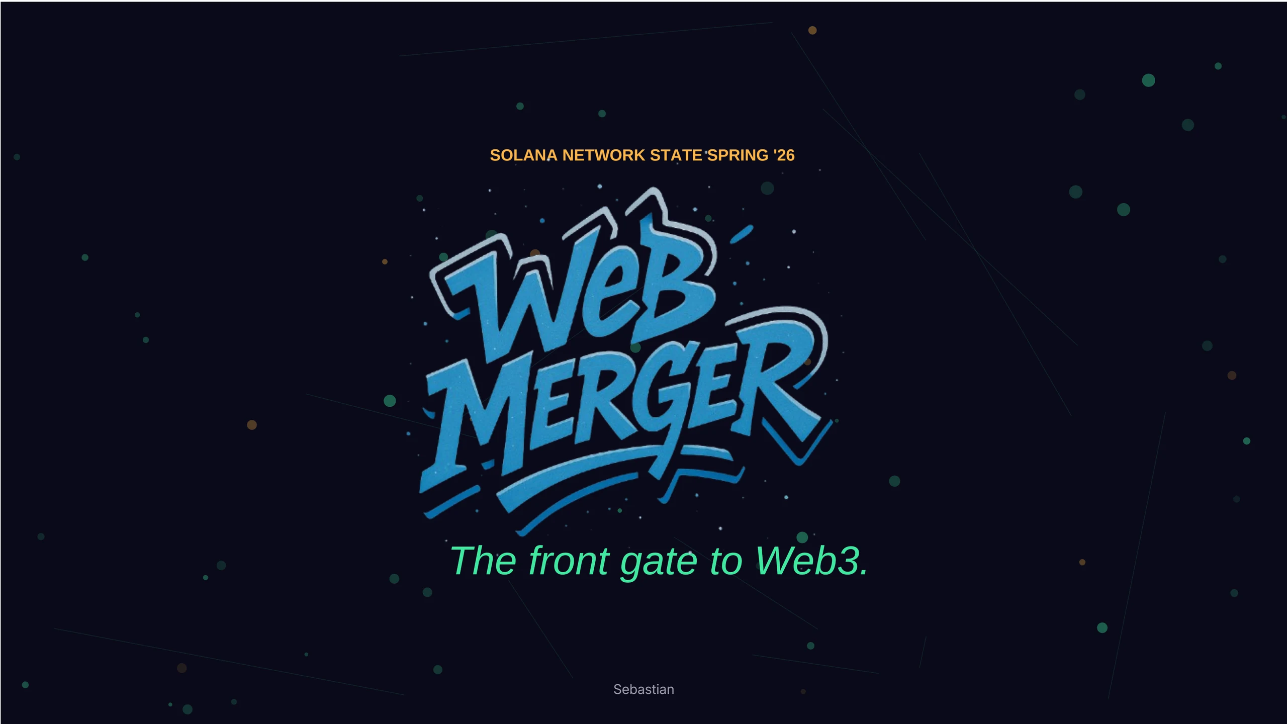 Web#Merger pitch deck slide 1 of 12